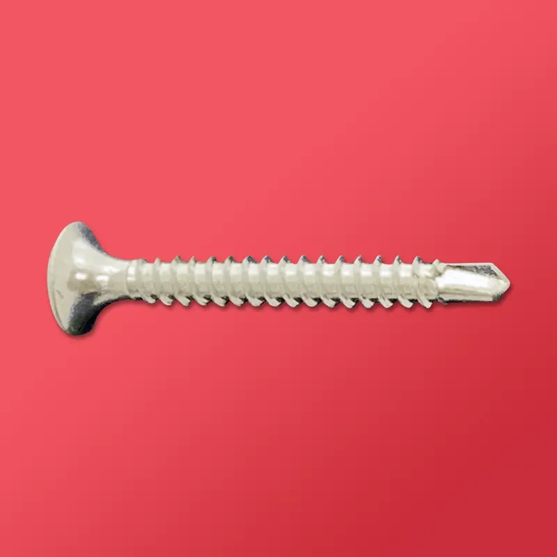 10-Inch Self-Drilling Bugle Screws With Zinc Plating – #3 Point, #3 Phillips Drive 1