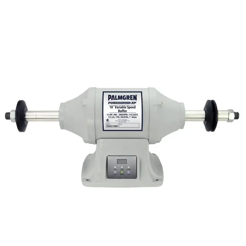 10-Inch Variable-Speed 1.5-Horsepower Dual-Voltage Bench Buffer 1