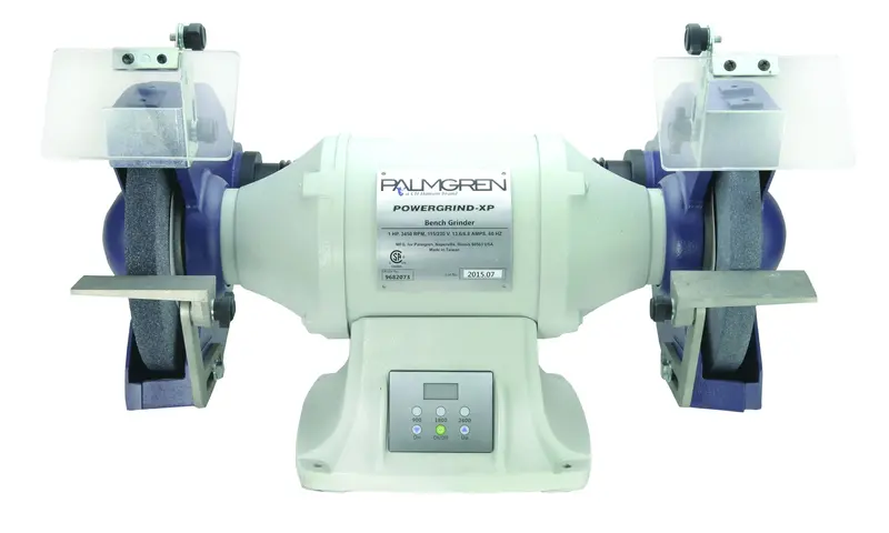 10-Inch Variable-Speed 1.5-Horsepower Dual-Voltage Bench Grinder 1
