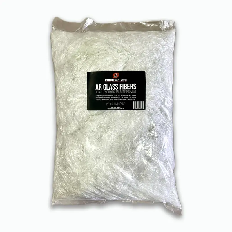 10-Pound Roll Of Alkali-Resistant Glass Fibers For Concrete Reinforcement 1