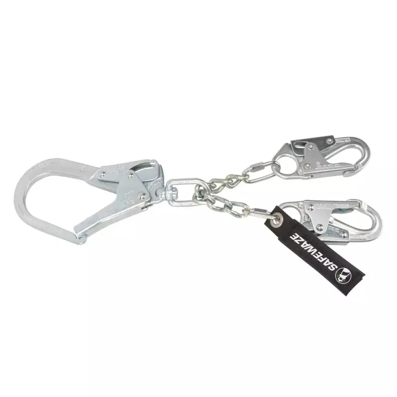 19-Inch Chain Lanyard With Swivel Rebar Hook 1