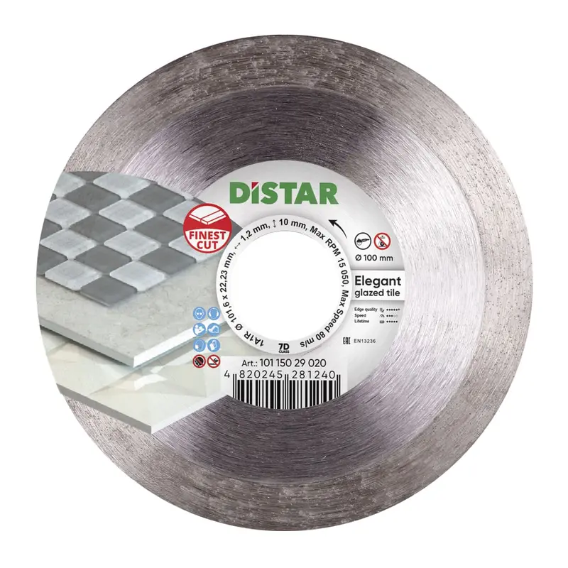 1A1R 100 Elegant Diamond Cutting Blade – 9-Inch, 3-Blade Set For Smooth Finishes 1