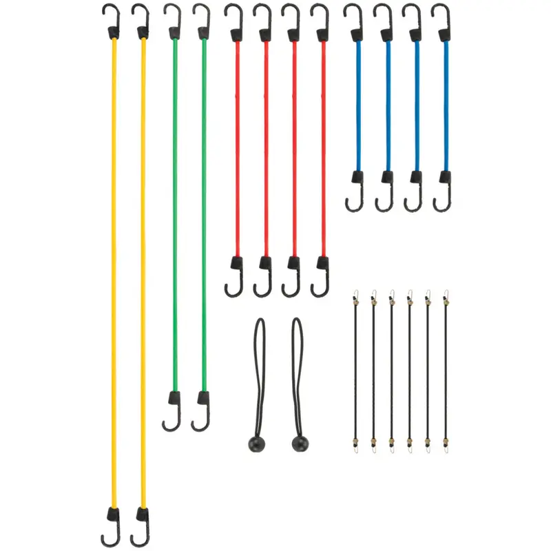 20-Piece Bungee Cord Assortment – Performance Tool W1890 1
