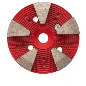 3-Inch Metal Bond Grinding Pucks – Medium-Hardness, 5-Segment Design 1
