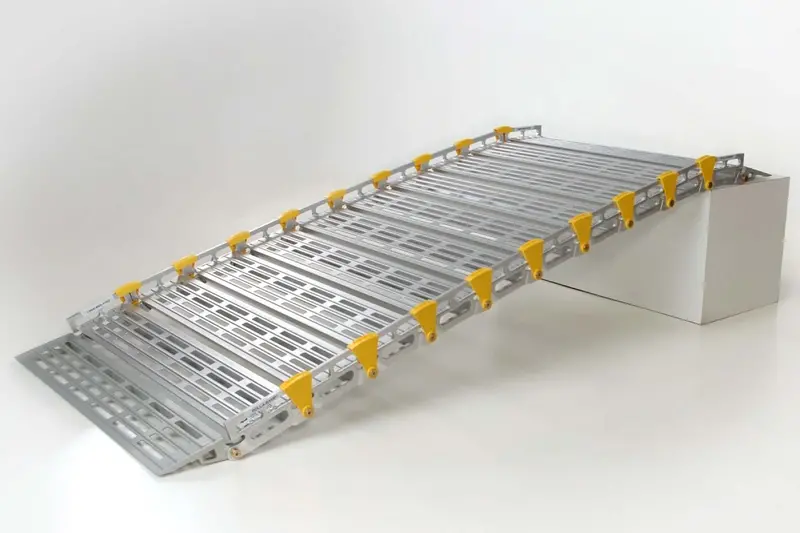 30-Inch Modular Ramp With Loop-End Handrail Assembly 1