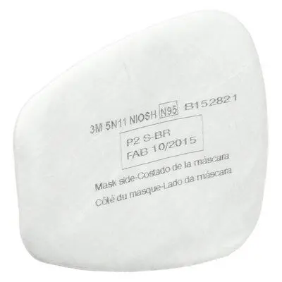 3M 5N11 N95 Particulate Respirator Filters (10-Pack) 1