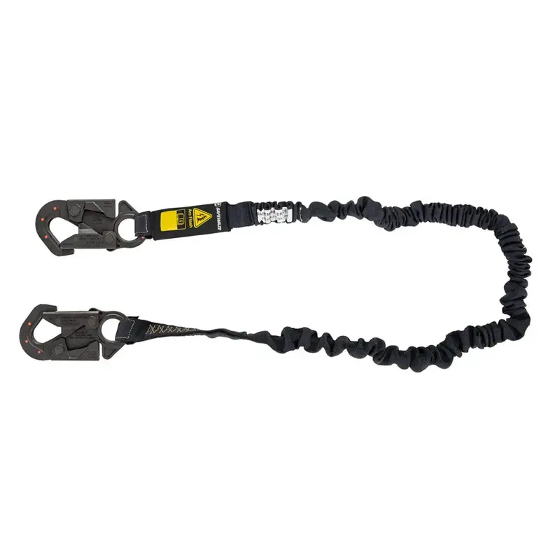 6-Foot Arc Flash Internal Energy Absorbing Lanyard With Aramid Webbing And Dielectric Snap Hook 1