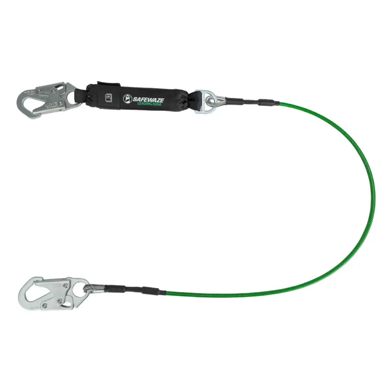 6-Foot Leading Edge Energy Absorbing Lanyard With Snap Hook Attachment 1