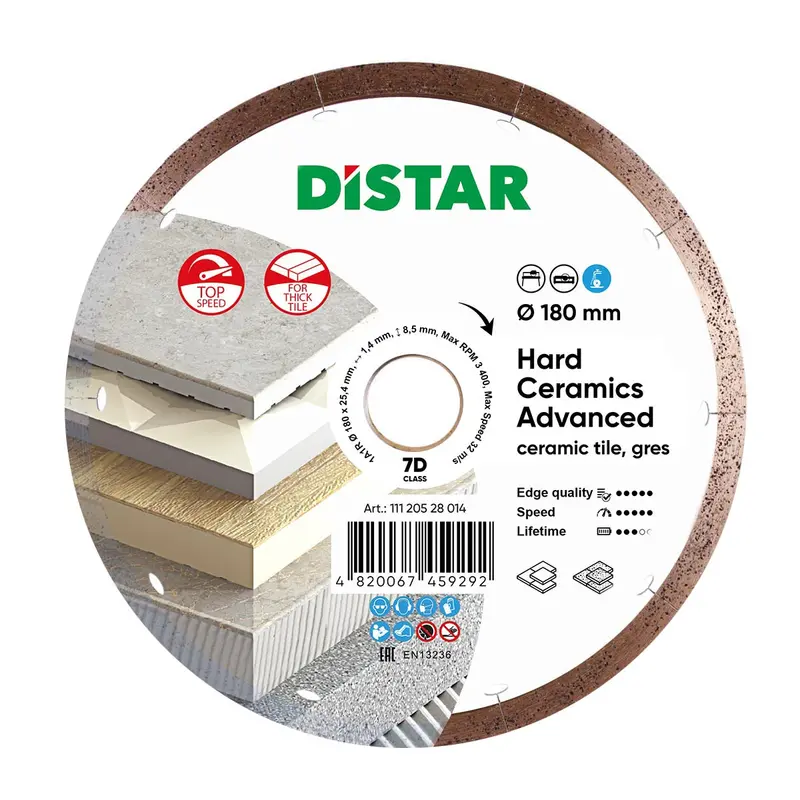Advanced Diamond Blade For Hard Ceramics – 1A1R Design, Bulk Set 1