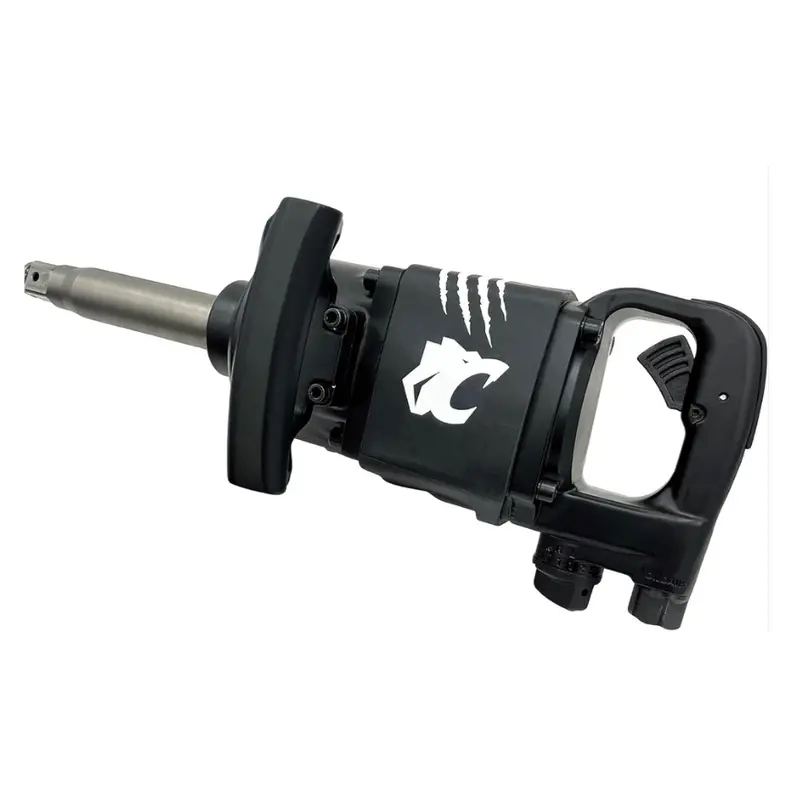 Aircat 1992-A Straight-Handle Air Impact Wrench With 6" Extended Anvil 1