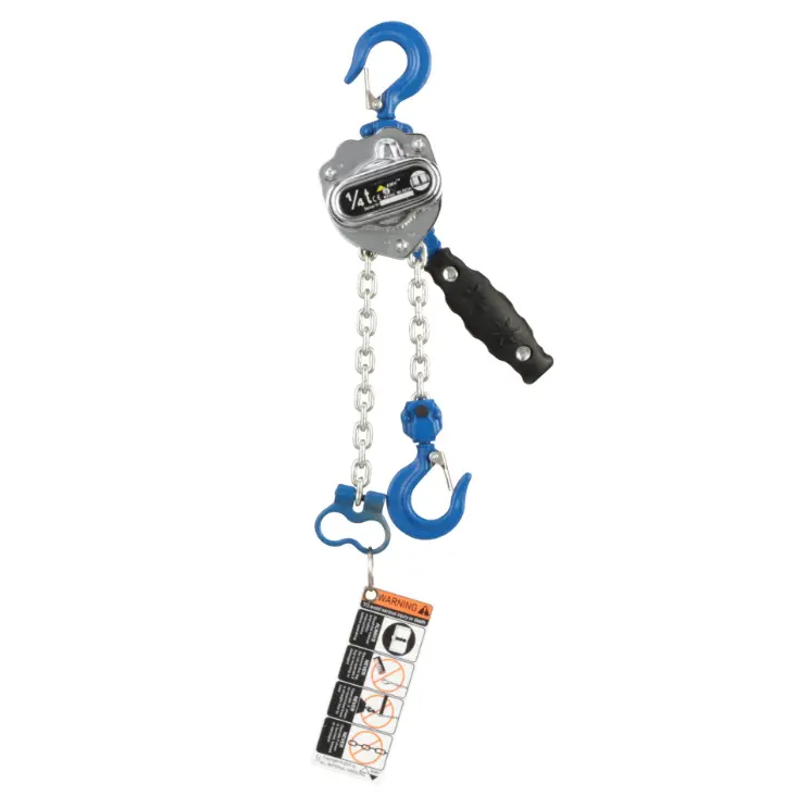 All Material Handling Ml003A-15Z Mini Lever Hoist — 1/4-Ton, 15-Foot Lift 1