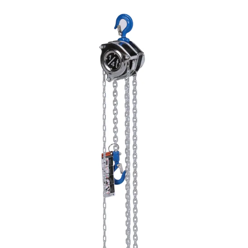 All Material Handling Mm003-15 Mini Manual Chain Hoist — 1/4-Ton, 15-Foot Lift Height 1