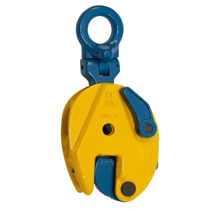 All Material Handling Pcua010 Universal Plate Lifting Clamp — 1-Ton Capacity, Supports 3/4" Thick Plates 1