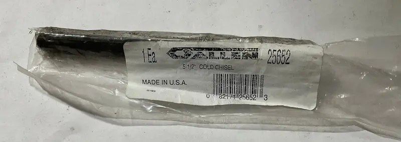 Allen 5-1/2-Inch Cold Chisel, Forged Steel, Heavy-Duty Striking Tool, Model 25652 1