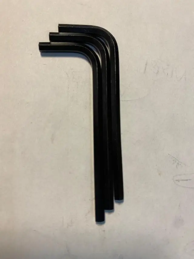 Allen Hex Key Set – 1/8" Sae, Three-Piece Usa-Made Kit 1