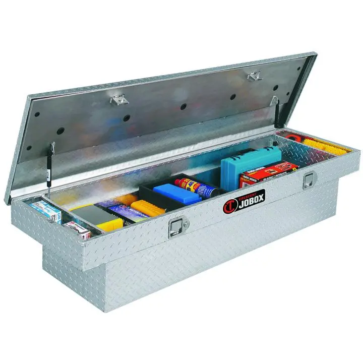 Aluminum Single-Lid Full-Size Crossover Truck Box 1