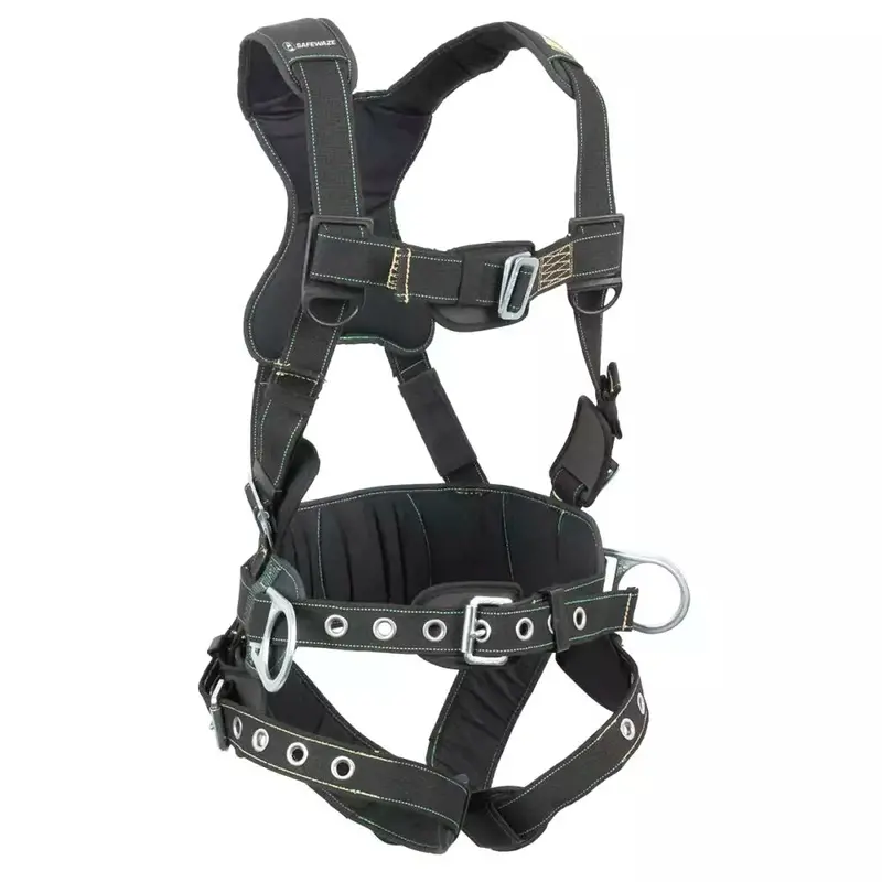 Arc Flash Construction Harness: 3-Point Dorsal Anchorage With Modular Chest And Tubular Leg Straps 1