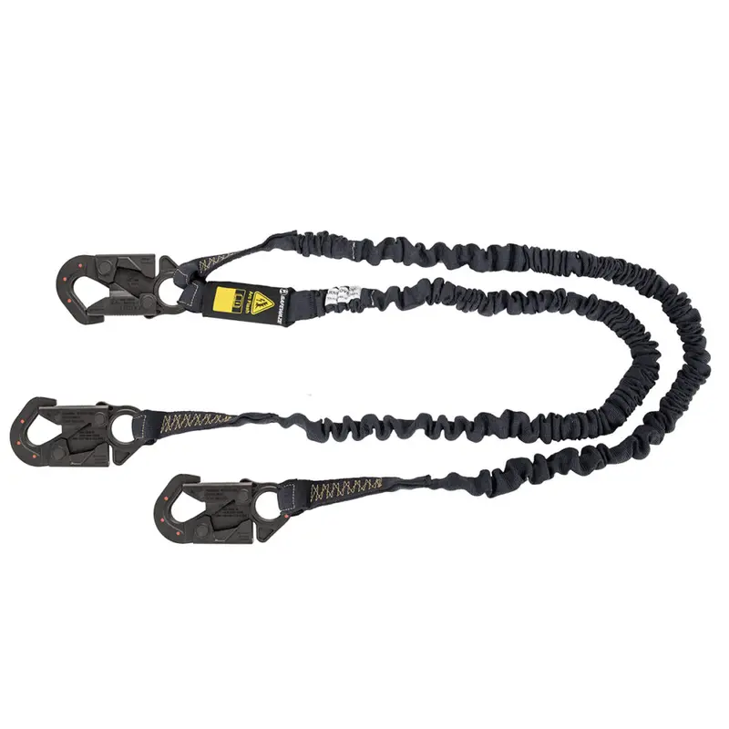 Arc-Flash-Rated 6-Foot Dual-Leg Internal Energy Absorber – Aramid, Dielectric Snap Hooks 1
