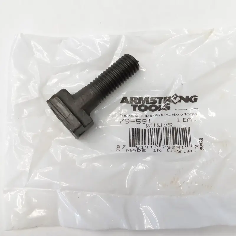 Armstrong 1/2" × 2" T-Slot Bolt For Modular Fixturing, Usa 1