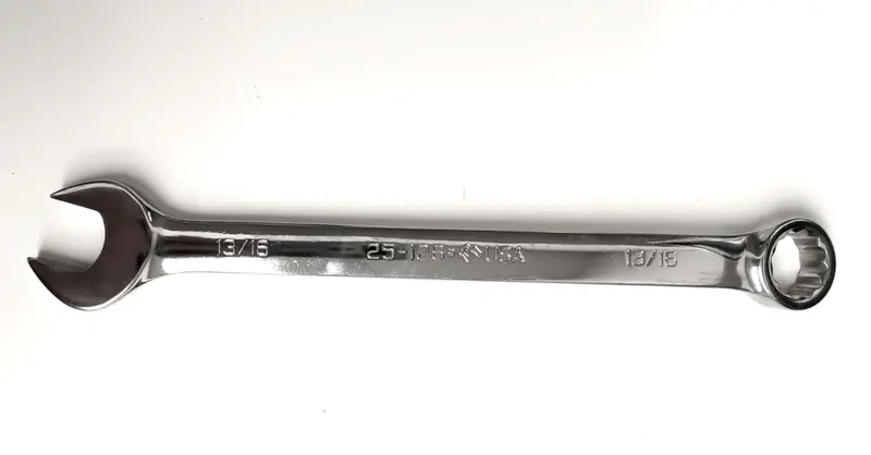 Armstrong 25-126 13/16" 12-Point Polished Combination Wrench – Made In Usa 1