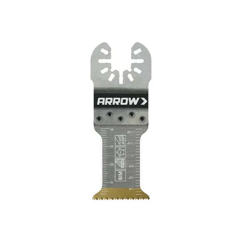 Arrow Osc202 1-1/4-Inch Titanium-Coated Bi-Metal Saw Blade 1
