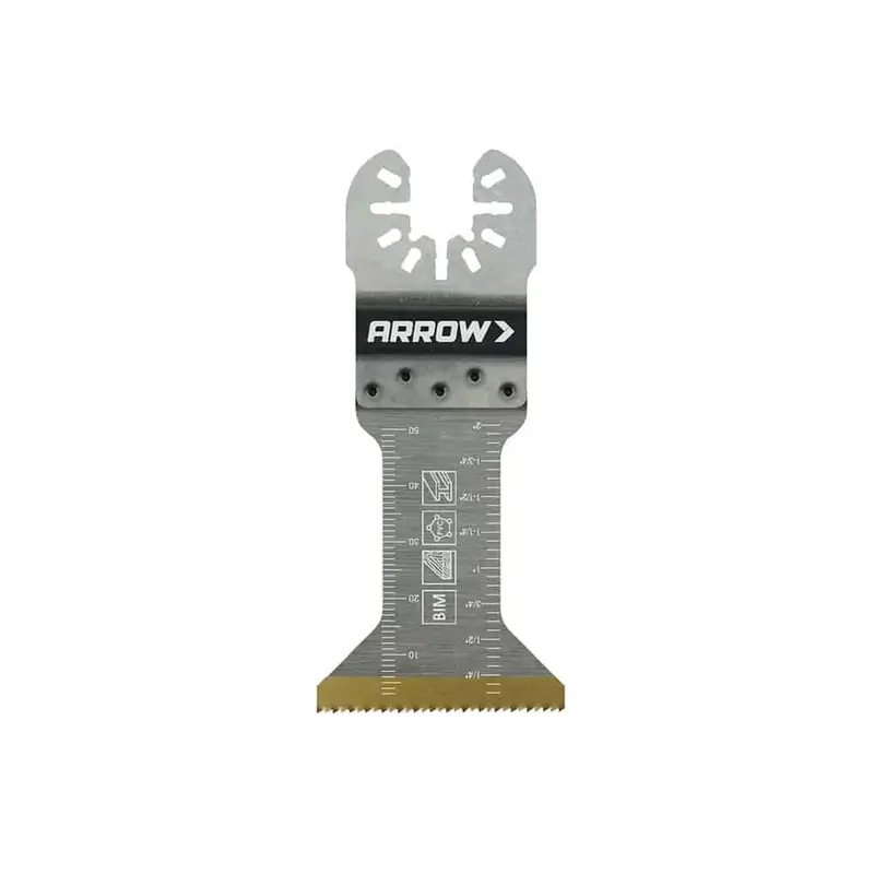 Arrow Osc204 1-3/4-Inch Titanium-Coated Bi-Metal Saw Blade 1