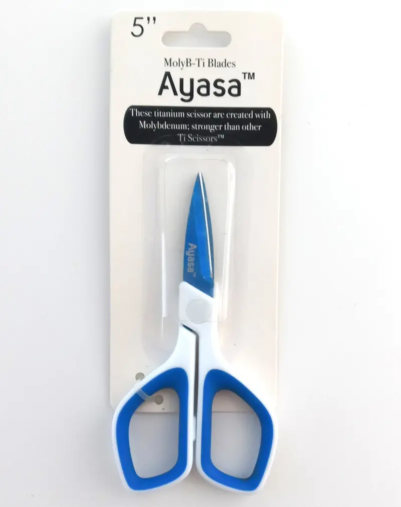 Ayasa Titanium-Molybdenum Scissors – 5" Detail-Oriented Blades 1