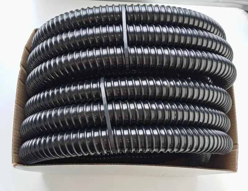 Beckett 1-1/2" Non-Kink Corrugated Tubing – 20-Foot Length (2-Pack) 1