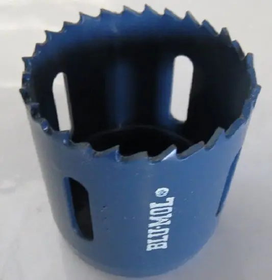 Blu-Mol #526 Holesaw – 1 5/8" Diameter, Usa-Manufactured, Precision-Cut 1