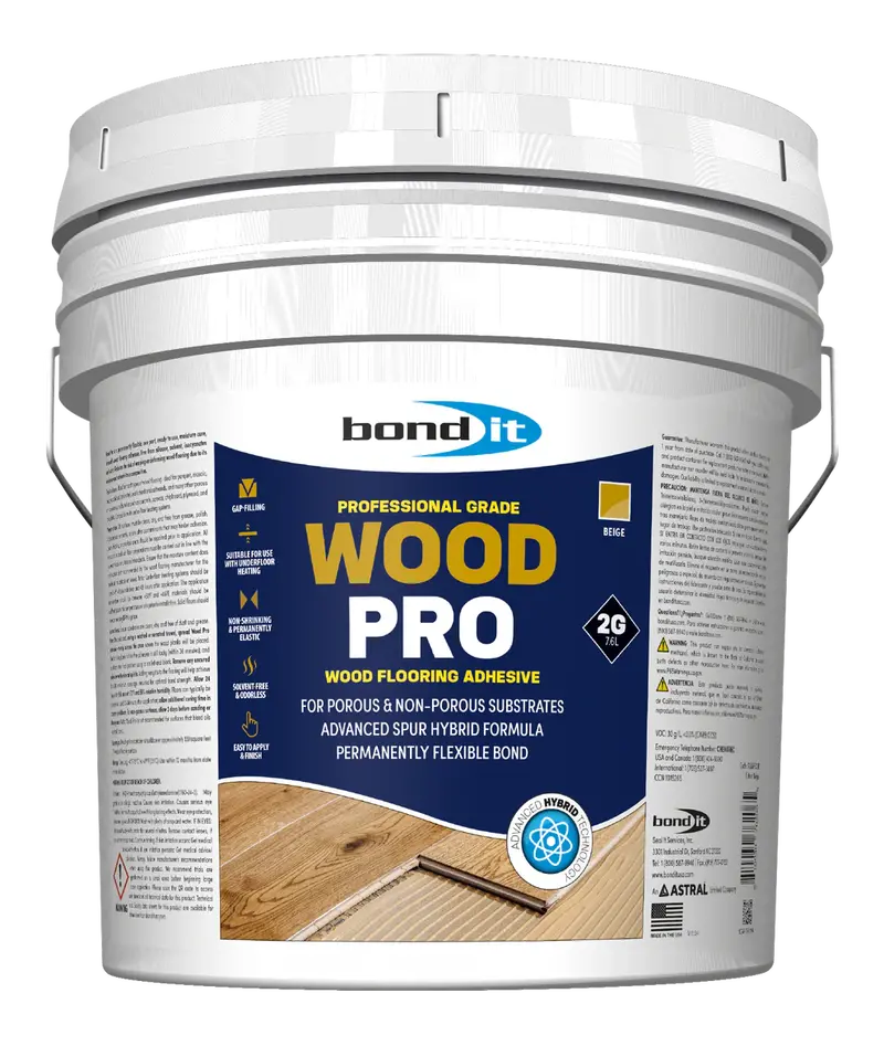 Bond It Wood Pro Flooring Adhesive – Premium Wood-To-Subfloor Bonding Solution 1