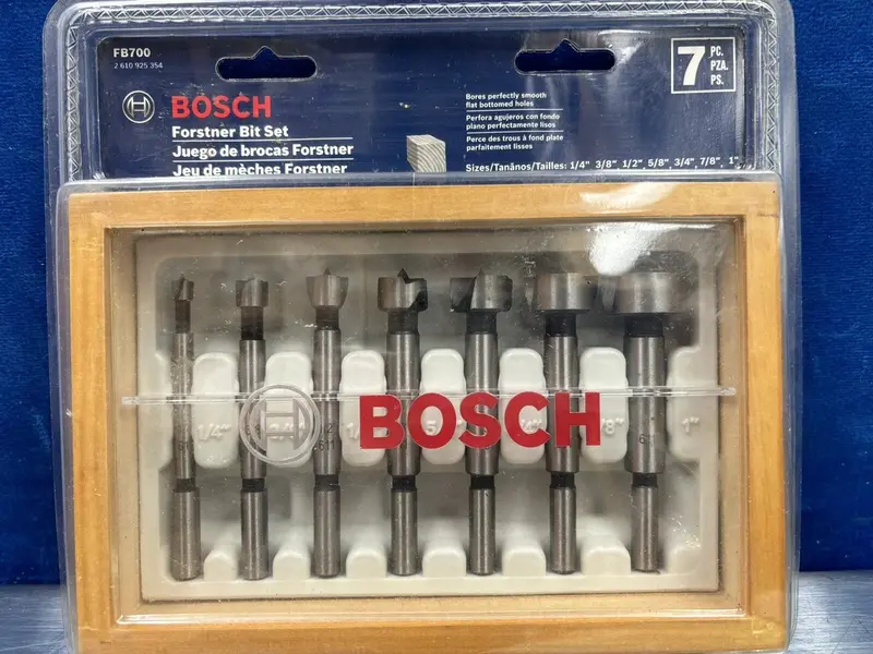 Bosch Fb700 Forstner Drill Bit Set – 7-Piece Wood Boring Collection For Precision Holes 1