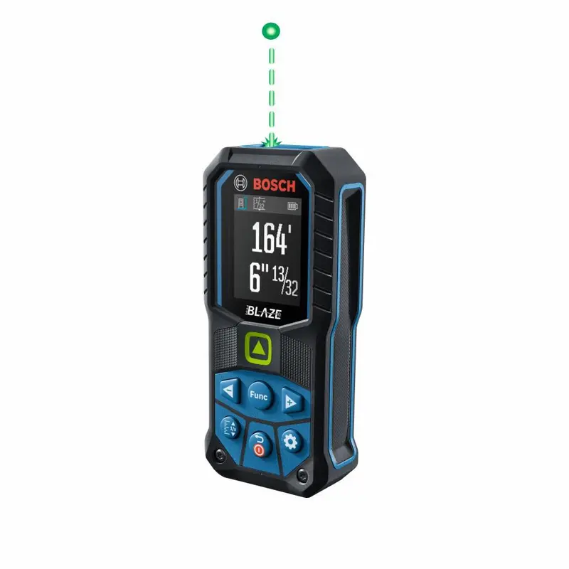 Bosch Glm165-25G Blaze Green-Beam Laser Distance Measurer (165 Ft) 1