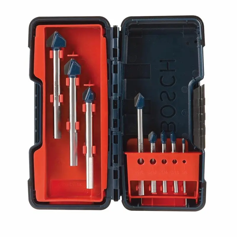 Bosch Gt3000 8-Piece Glass And Tile Drill Bit Set 1