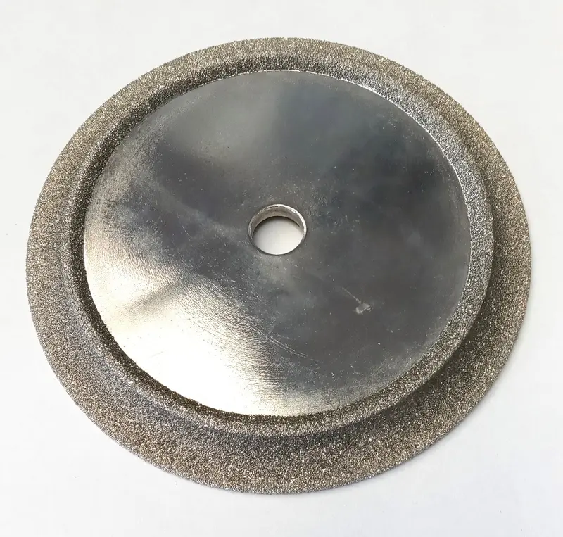 Caiman 16611 Vacuum-Brazed Diamond Profile Wheel – 6-Inch X 3/8-Inch Radius 1