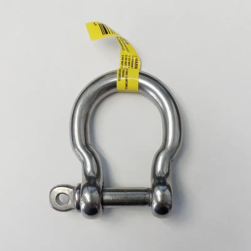 Campbell Stainless Steel Screw Pin Anchor Shackle – 3/8" Capacity, Corrosion-Resistant 1