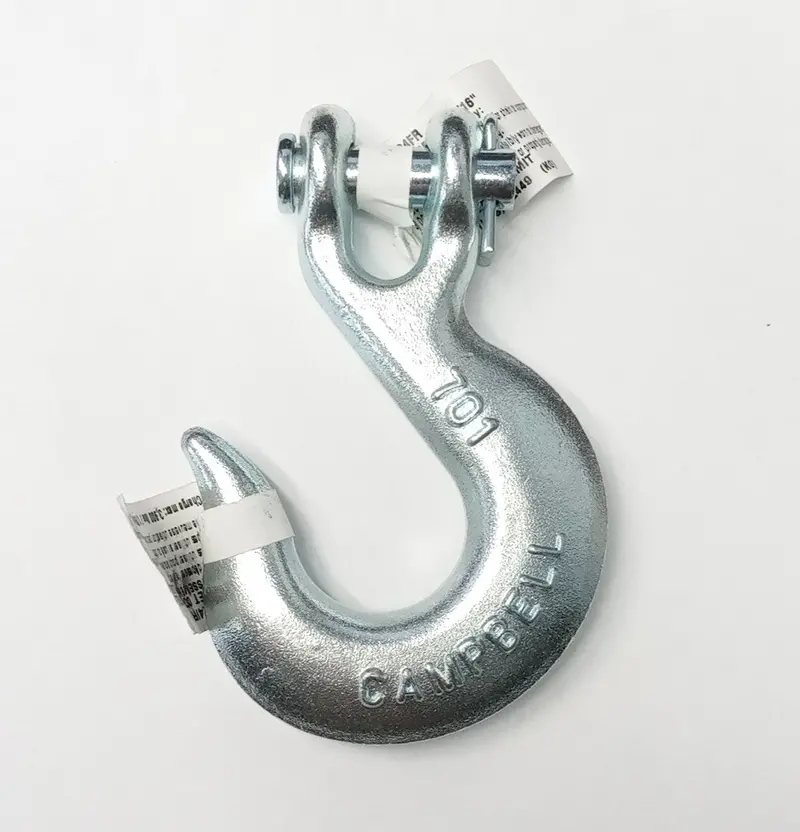 Campbell T9401524Fr Forged Steel Clevis Slip Hook – 5/16", Grade 43, 3900 Lb Capacity 1