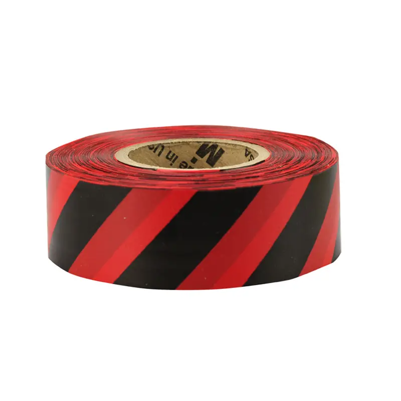 Ch Hanson 17057 Red/Black Flagging Tape – 12-Roll Standard Pack 1