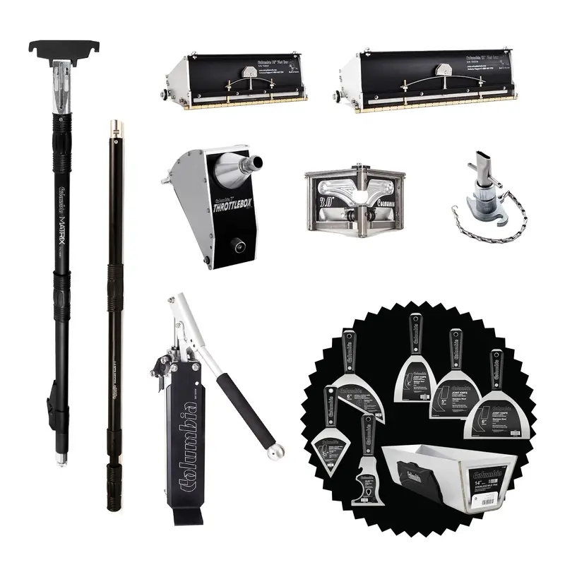 Columbia 8-Piece Starter Finishing Kit – With Assorted Hand Tools 1