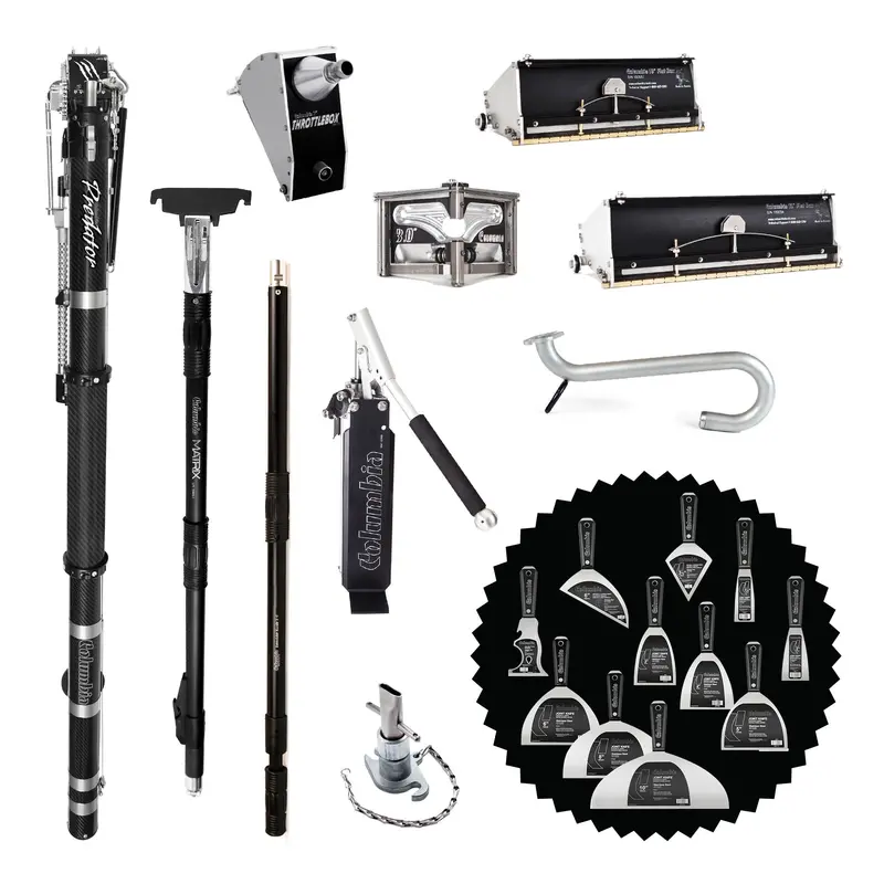 Columbia Full-Taping Kit – Carbon Fiber Taper Plus Complementary Hand Tool Set 1