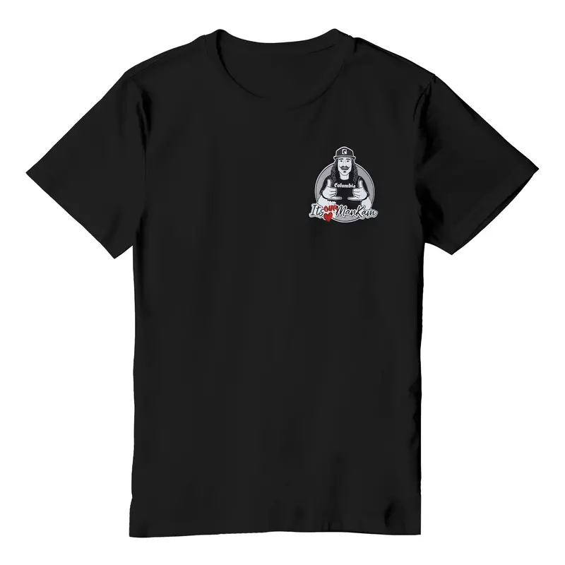 Columbia Itsourmankam Black Cotton T-Shirt – Unisex Fit 1