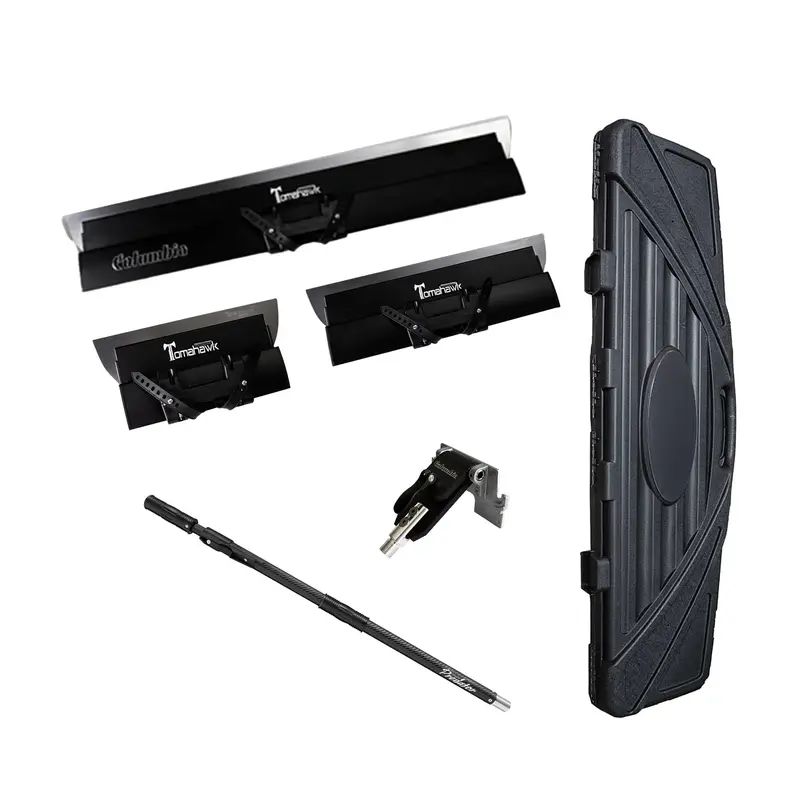 Columbia Predator Tomahawk Smoothing Blade Set With Protective Hard Case 1