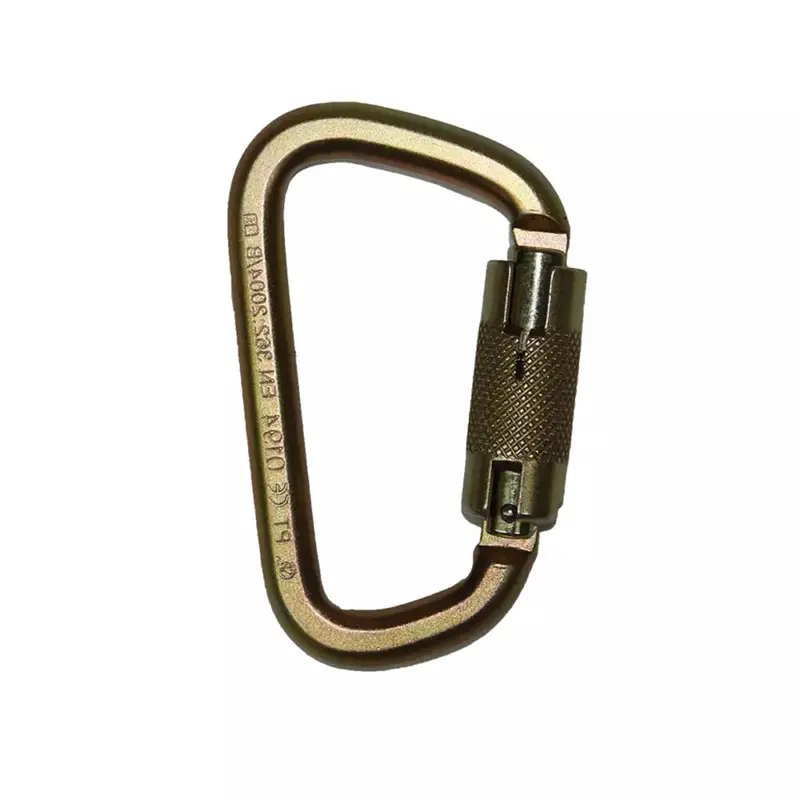 Compact Steel Carabiner For Safety And Utility Use 1