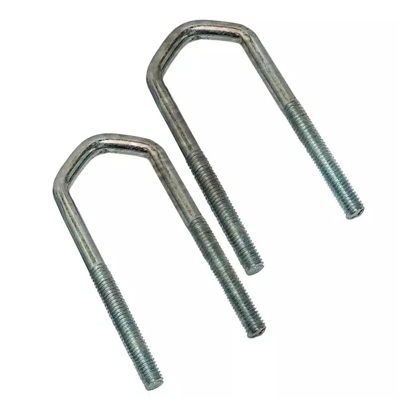 Corrosion-Resistant Stainless Steel U-Bolts – 2-Pack 1