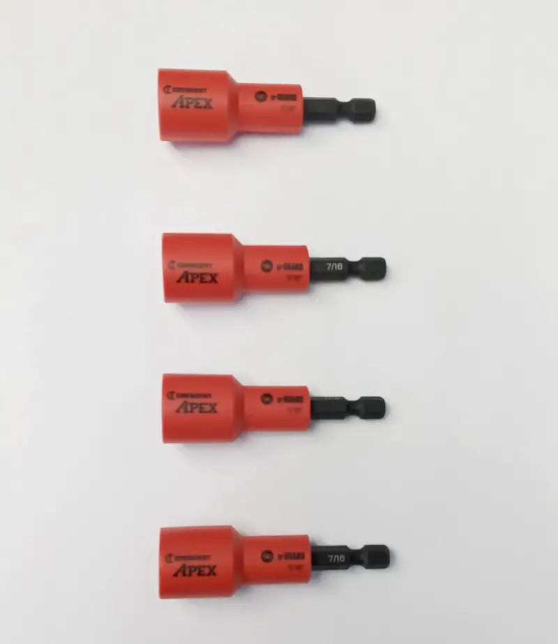 Crescent 7/16" U-Guard Magnetic Nutsetter – 4-Piece Set 1