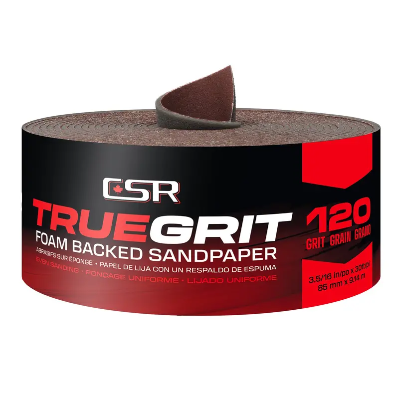 Csr 3-5/16-Inch X 30-Foot Sponge-Back Sandpaper Roll 1