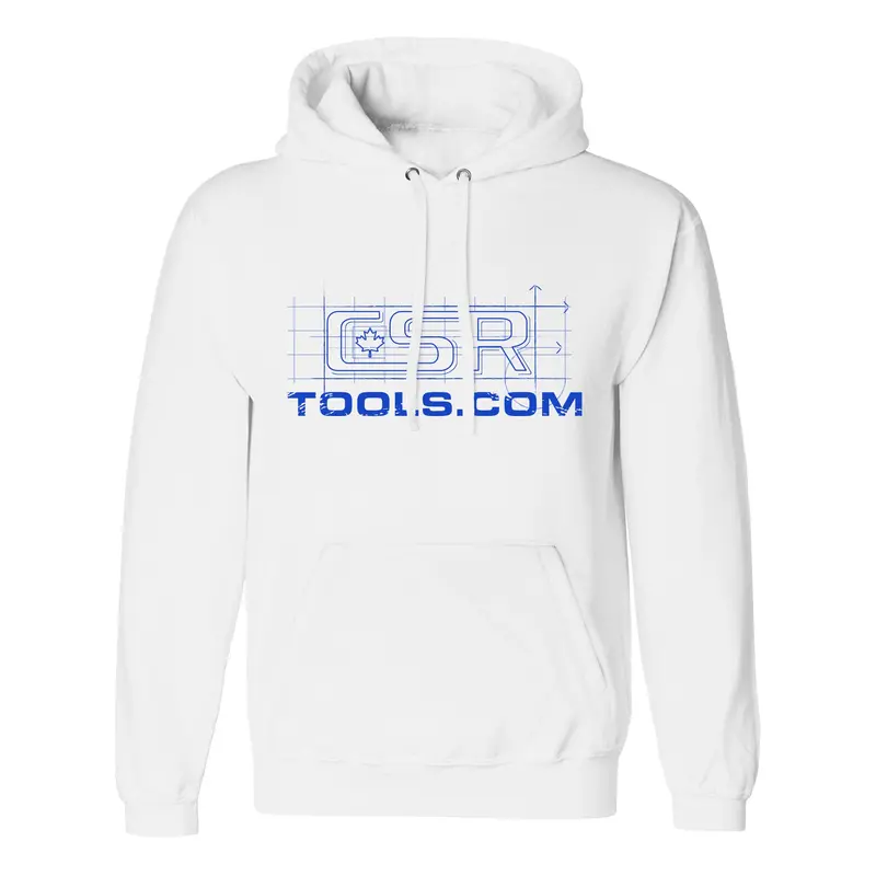 Csr Atc Drafting Hoodie – Men'S White Lightweight Sweatshirt 1