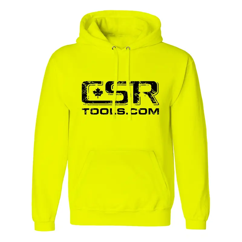 Csr Atc Hi-Visibility Yellow Hoodie – Ansi-Compliant Workwear 1