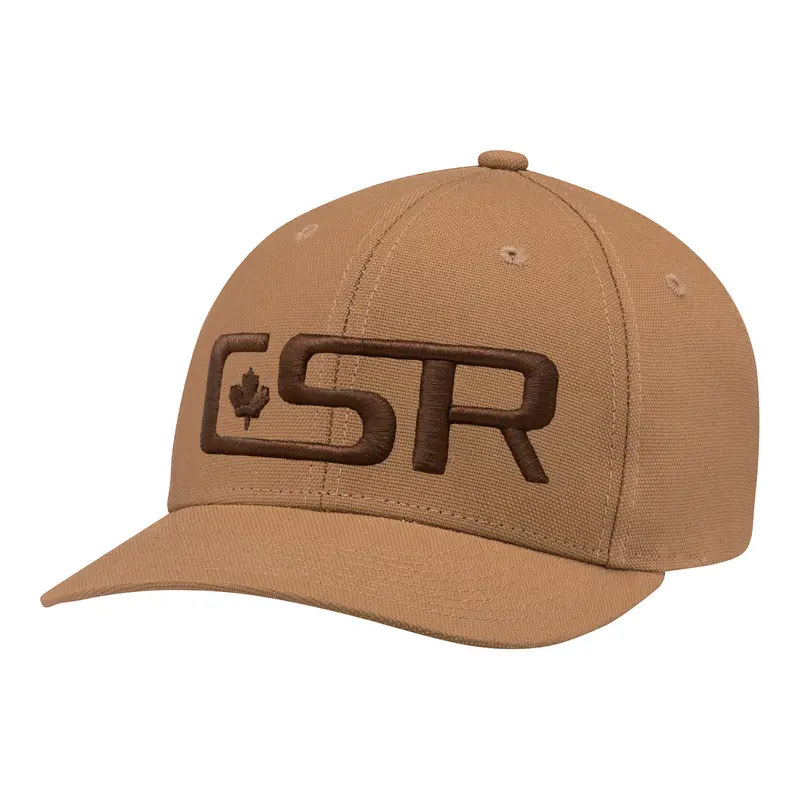 Csr Duck Brown Pro-Round Canvas Work Hat 1