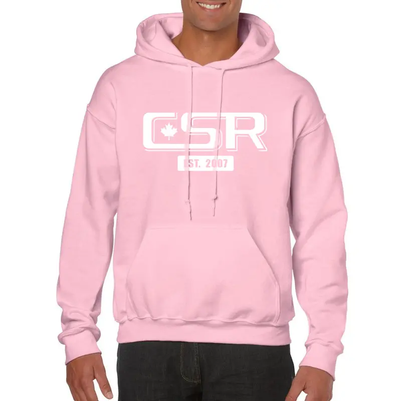 Csr Heavy Blend Light Pink Cotton Hoodie – Soft, Structured Fit 1