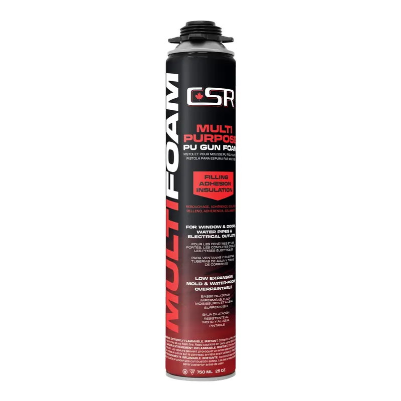 Csr Multi-Purpose Window & Door Foam Sealer – 750Ml (25 Oz.) Expanding Polyurethane 1